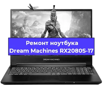 Чистка от пыли и замена термопасты на ноутбуке Dream Machines RX2080S-17 в Екатеринбурге